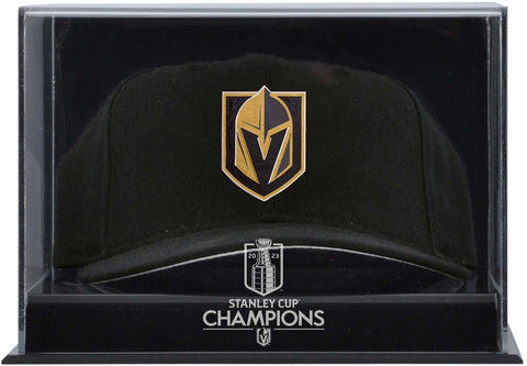 Vegas Golden Knights 2023 Stanley Cup Champions Acrylic Cap Logo Display Case