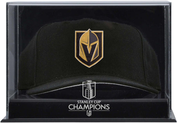 Vegas Golden Knights 2023 Stanley Cup Champions Acrylic Cap Logo Display Case
