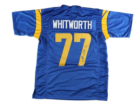 Andrew Whitworth Signed Los Angeles Rams Jersey (JSA) Super Bowl LVI Champion OT