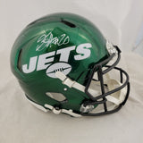 BREECE HALL SIGNED NEW YORK JETS FS SPEED AUTHENTIC HELMET FANATICS QR