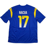Autographed/Signed Puka Nacua #17 Rams Authentic Rookie Jersey Fanatics COA