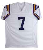 Tyrann Mathieu Authentic Signed White Pro Style Jersey Autographed JSA