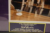 Wilt Chamberlain Kareem Abdul-Jabbar Dual Autographed 16x20 Framed Photo JSA LOA