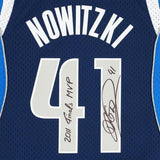 Signed Dirk Nowitzki Mavericks Jersey