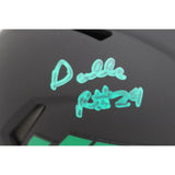 Darrelle Revis Autographed New York Jets Eclipse Mini Helmet Beckett 48121