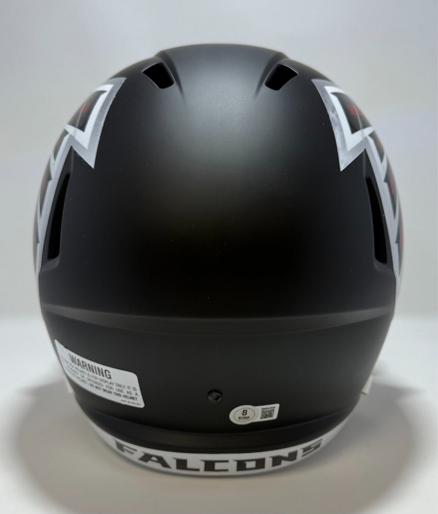 Falcons MICHAEL PENIX JR. Signed Full Size Replica Rave Helmet AUTO ...