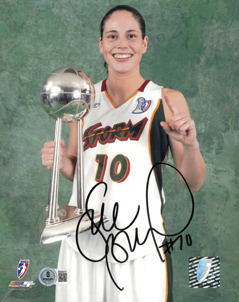 Sue Bird Autographed Signed 8x10 Photo Seattle Storm Beckett BAS QR #BS30270