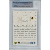 Champ Bailey Autographed 1999 Upper Deck SP #111 Trading Card Beckett 49354