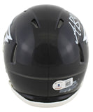 Eagles A.J. Brown Signed Alternate 2022 Speed Mini Helmet W/ Case BAS Witnessed