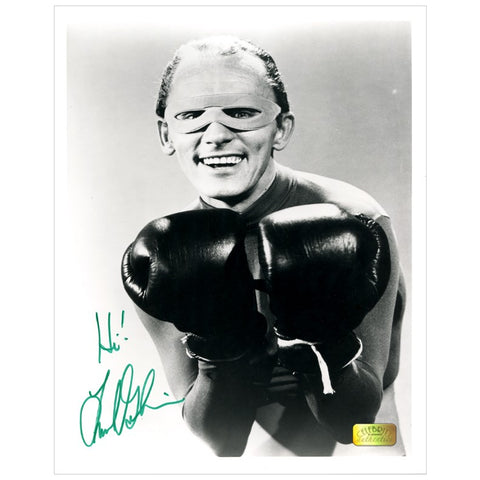 Frank Gorshin Autographed Batman Riddler the Boxer 8x10 Photo