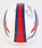 Doug Flutie Signed Buffalo Bills Mini Helmet (Beckett) 1998 Comeback Player Year