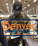 Fred Taylor Autographed Jacksonville Jaguars Flash Mini Helmet Beckett 35594