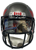 TOM BRADY Autographed Buccaneers HOF Visor Authentic Speed Helmet FANATICS
