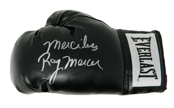 RAY MERCER Signed Everlast Black Boxing Glove w/Merciless - SCHWARTZ