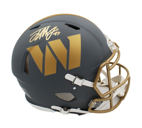 Terry McLaurin Signed Washington Football Team Speed Authentic Slate NFL Helmet