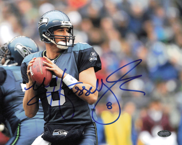 Matt Hasselbeck Autographed Signed 8x10 Photo Seattle Seahawks MCS Holo #63004