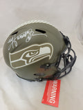MATT HASSELBECK SIGNED SEATTLE SEAHAWKS F/S STS SPEED AUTHENTIC HELMET BAS