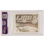 Sergio Aguero Signed 2006-07 Ultimos Fichajes Liga #1 - PSA 10 Autograph