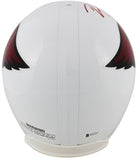 Cardinals DeAndre Hopkins Signed Full Size Rep Helmet BAS Witnessed #WG66585