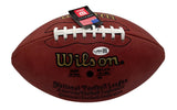 Johnny Unitas HOF Signed Official Wilson NFL Football Colts JSA 214104