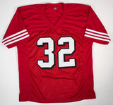 Ricky Watters Signed San Francisco 49ers Jersey (Beckett) 5xPro Bowl 1992-1996