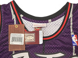 RAPTORS TRACY MCGRADY AUTOGRAPHED PURPLE AUTHENTIC M&N JERSEY XXL BECKETT