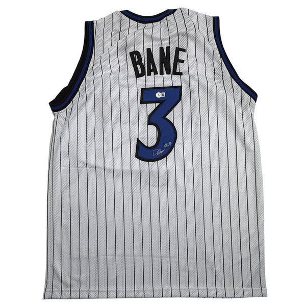 Autographed/Signed Desmond Bane Orlando White Pinstripe Jersey Beckett BAS COA
