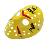 Ari Lehman Signed Friday the 13th Yellow Costume Mask with 2 Inscriptions