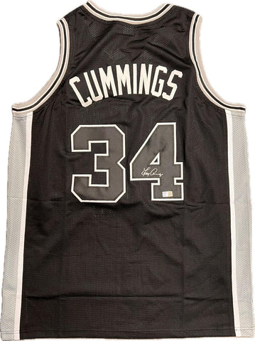 Terry Cummings Signed Jersey Tristar Authenticated San Antonio Spurs Autographed