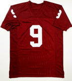 Dat Nguyen Autographed Maroon College Style Jersey w/ 4 Insc- Jersey Source Auth