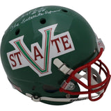 Jerry Rice Autographed Mississippi Valley State F/S Schutt Helmet Insc BAS 47558