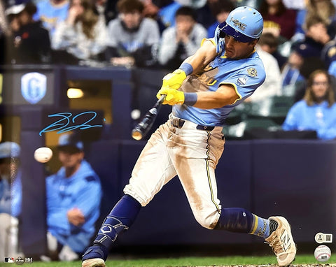 Milw Brewers Gold Glover SAL FRELICK Signed 16x20 Photo #7 AUTO - BAS