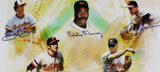 Murray, Palmer Johnson, Blair Signed Baltimore Orioles Unframed 16x20 MLB Photo