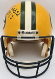 Reggie White Autographed Packers Full Size Authentic Helmet Beckett AE16696