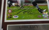 EDDIE LACY AUTHENTIC AUTOGRAPHED SIGNED FRAMED 8X10 PHOTO ALABAMA PSA/DNA 90599