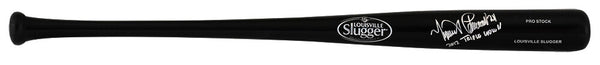 Miguel Cabrera Signed Louisville Slugger Pro Black Bat w/Triple Crown - (SS COA)