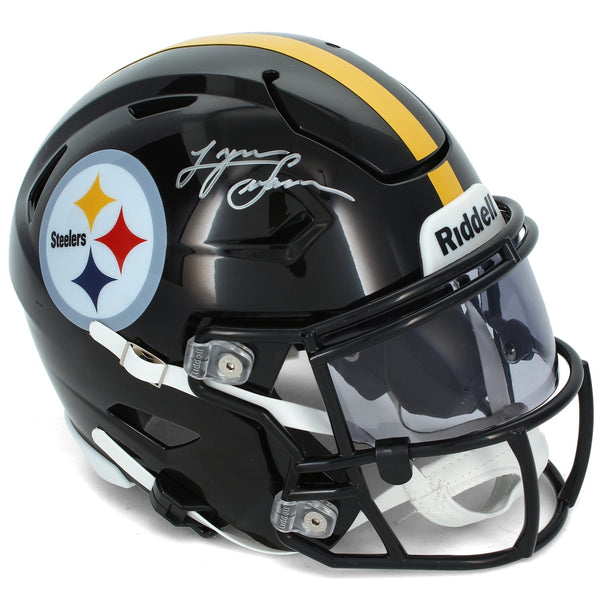 Lynn Swann Autographed Pittsburgh Steelers Speedflex Midi Helmet Beckett