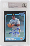 Aramis Ramirez Autographed Pirates 1997 Bowman Rookie Card #310 -Beckett