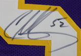 Chad Greenway Signed Minnesota Vikings Career Stat Highlight Jersey Beckett COA