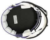 Vikings Randy Moss Authentic Signed Full Size Speed Rep Helmet BAS Witnessed