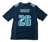 Saquon Barkley Signed Eagles Super Bowl 59 LIX Black Nike Jersey PSA 3C89566