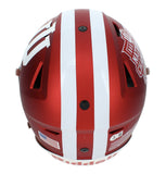 Aidan Fisher Autographed "2025 Natl' Champs" Hoosiers SpeedFlex Helmet Beckett