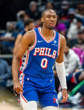 Tyrese Maxey Signed Philadelphia 76ers Nike NBA Swingman Jersey (Fanatics) P.G.