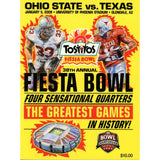 Unautographed Magazine Texas vs Ohio State 2009 Fiesta Bowl Program 58409