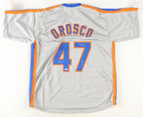 Jesse Orosco Signed New York Mets Jersey Inscribed "Last Out" & "86 WSC" (PSA)