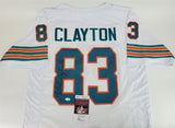 Mark Clayton Signed Miami Dolphins Jersey (JSA COA) 5xPro Bowl Wide Receiver