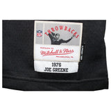 Joe Greene Signed Pittsburgh Steelers M&N Jersey sz L HOF Beckett 42836