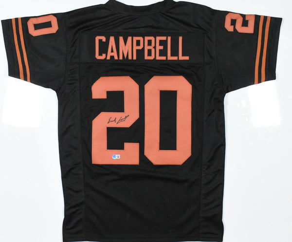 Earl Campbell Autographed Black College Style - Beckett W Hologram