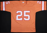 Peyton Barber Signed Buccaneers Throwback Orange Creamsicle Jersey (JSA COA)
