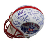 Multi-Signed NFL Proline Super Bowl MVP Helmet With 37 Signatures w- MVP Insc